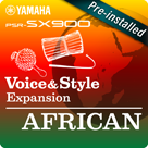 Châu Phi (Gói mở rộng cài đặt sẵn - Dữ liệu tương thích với Yamaha Expansion Manager)
