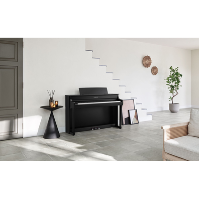 Yamaha Clavinova CLP-845 (Black) in the living room