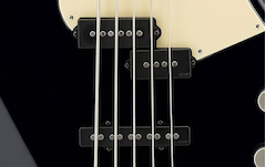Cận cảnh V7 alnico magnet pickups tùy chỉnh