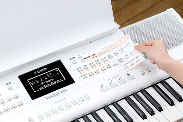 Đặt tấm Primary lên bảng điều khiển và nhấn các nút tương ứng để tự động thiết lập âm thanh