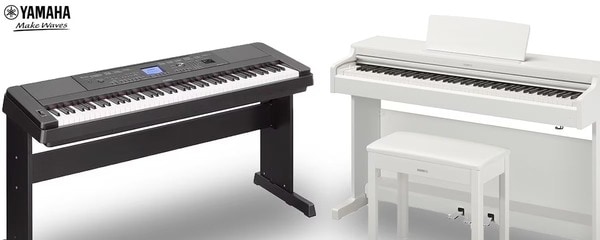 Đàn piano điện có thiết kế nhỏ gọn, tinh tế