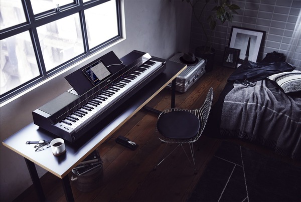 Đàn Piano điện Yamaha P-S500 - kích thước nhỏ gọn, tiện lợi khi di chuyển giúp bạn dễ dàng tìm được không gian đặt đàn phù hợp (Nguồn Yamaha)