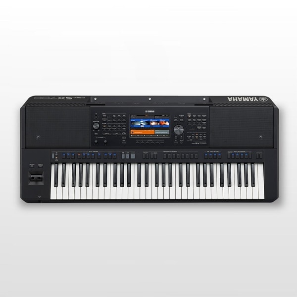 Đàn Keyboard có nhiều bộ phận như bảng điều khiển, bàn phím....  (Nguồn: Yamaha)