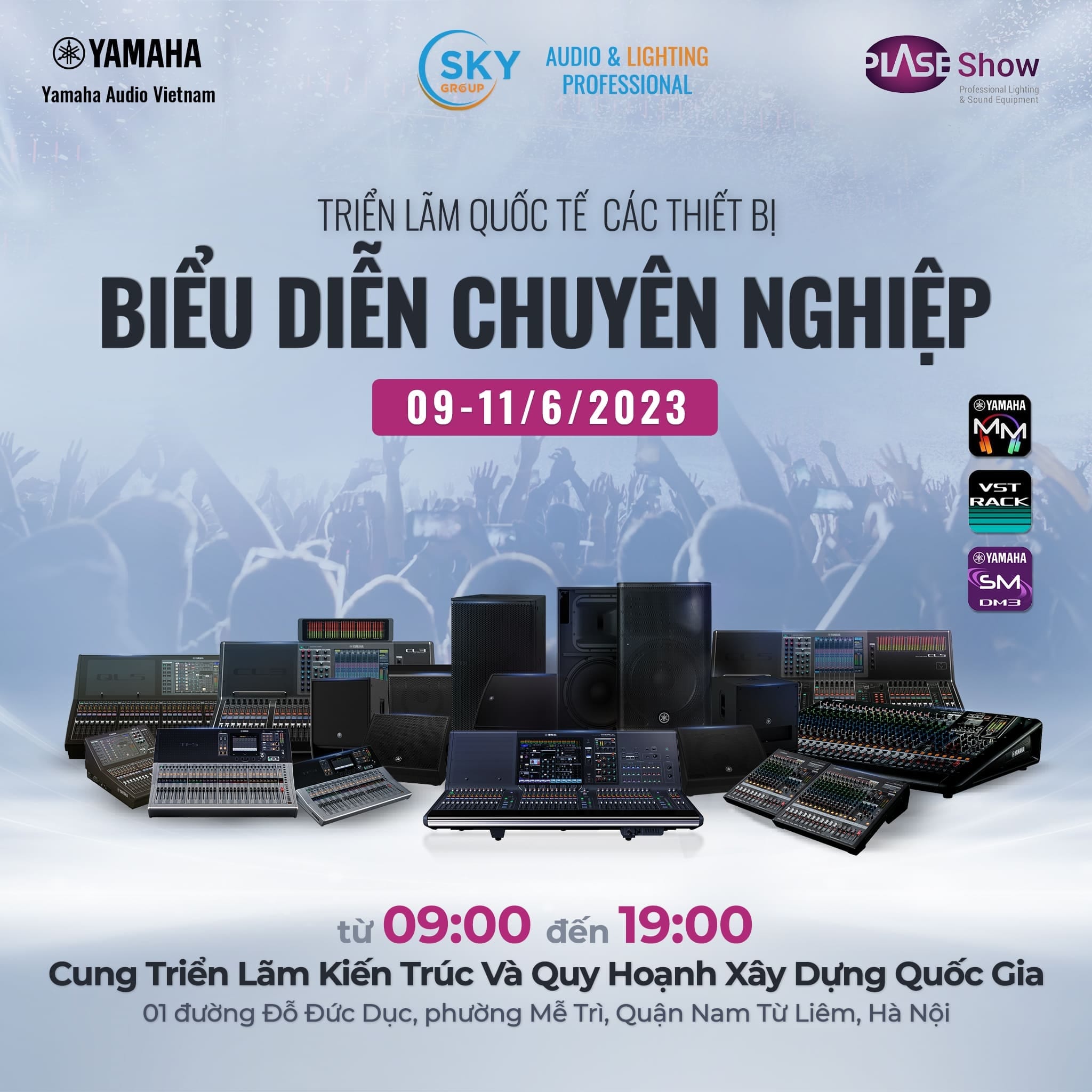 PLASE SHOW HÀ NỘI 2023 x YAMAHA AUDIO | TRIỂN LÃM QUỐC TẾ CÁC THIẾT BỊ ...