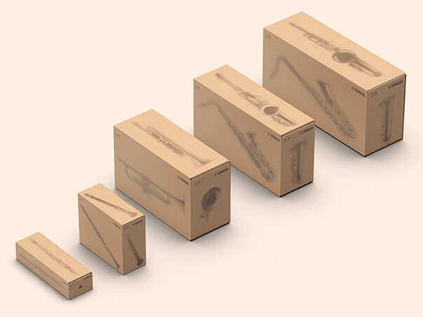 Bao bì các mẫu nhạc cụ hơi cấp nhập môn của Yamaha giành Giải Vàng tại Pentawards 2025 (mang tính minh họa)