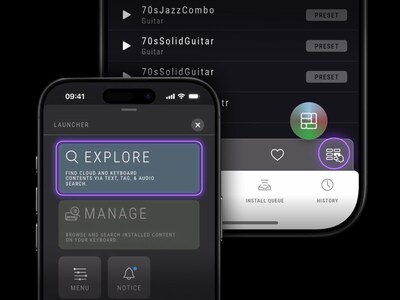 Ảnh chụp màn hình kết quả tìm kiếm của EXPANSION MANAGER và Menu Khởi chạy