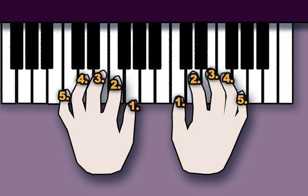 Bạn cần nắm vững các nốt và đặt tay lên đàn Piano để làm quen với từng phím đàn (Nguồn internet)