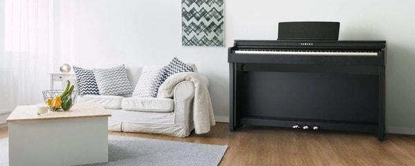 Đàn Piano điện được đánh giá cao về thiết kế tinh tế, nhỏ gọn và âm thanh đa màu sắc  (Nguồn Yamaha)