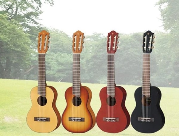 Đàn guitar size 1/4 có kích thước nhỏ phù hợp với trẻ từ 4 - 7 tuổi có chiều cao từ 1m1 - 1m3 (Nguồn: Yamaha)