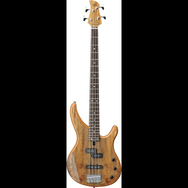 Guitar bass có thiết kế giống Guitar điện nhưng khác biệt ở phần dây đàn to mang đến âm thanh trầm hơn (Nguồn Yamaha)