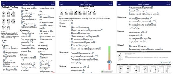 Ứng dụng Guitartapp Pro có nhiều tính năng giúp người dùng tìm hợp âm guitar chính xác 