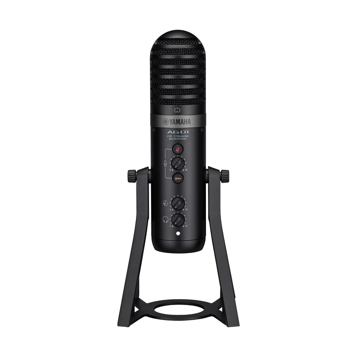Yamaha Live Streaming USB Microphone AG01 Black