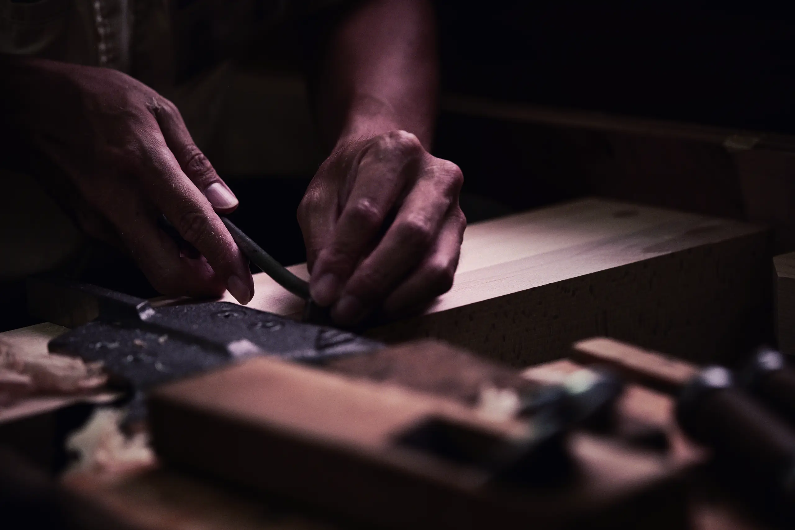 Yamaha piano craftsmanship detail