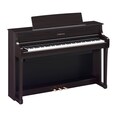 Diagonal side view of the Yamaha Clavinova CLP-875R