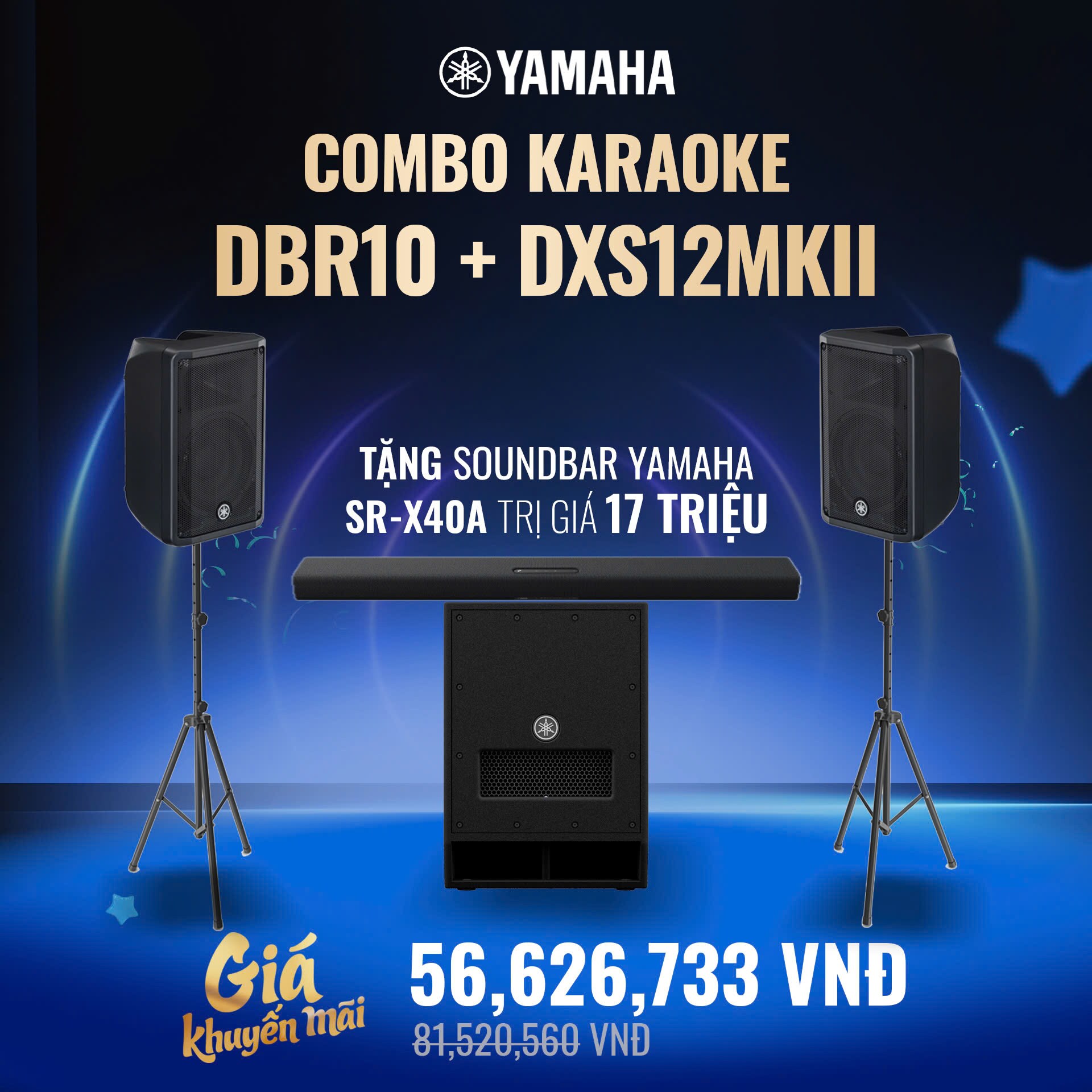 COMBO 1: DBR10 + DXS12MKII