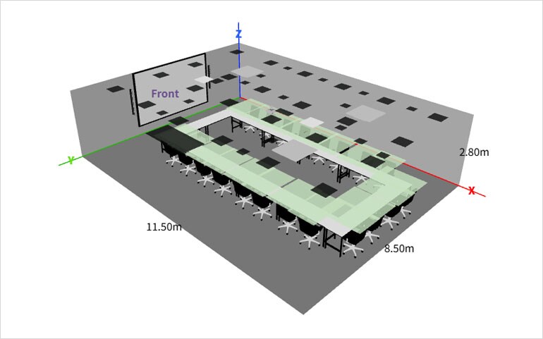 Giao diện trình duyệt hiển thị Auto Design & Setup cho Voice Lift