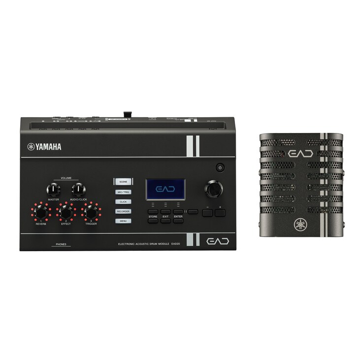 Module trống điện tử Yamaha EAD20 và bộ cảm biến được thiết kế để ghi lại và nâng cao hiệu suất trống acoustic.