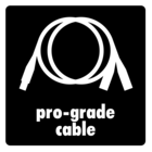 Ngõ ra âm thanh stereo sạch với cáp chuyển đổi chuyên nghiệp đi kèm.