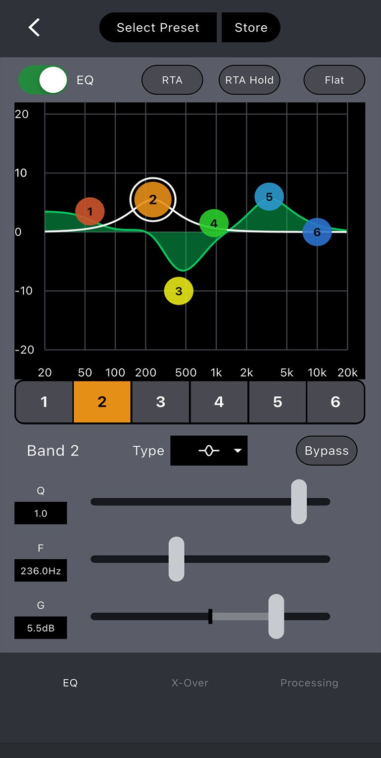 Điều chỉnh EQ