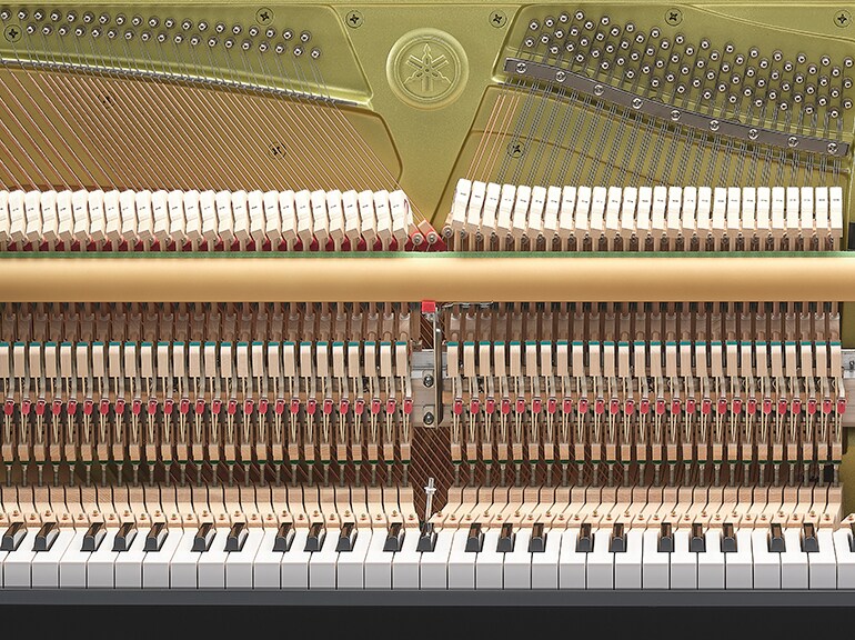 Hình ảnh nổi bật của khung đàn piano