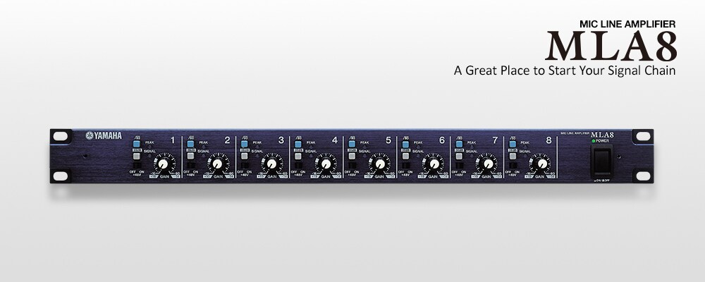 MLA8 - Tổng quan - Giao tiếp - Sản phẩm - Âm thanh - Yamaha