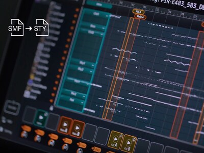 Hình ảnh MIDI Song to Style App PSR-E583