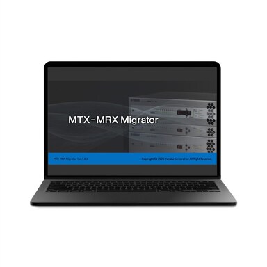 Phần mềm biên tập Yamaha MTX-MRX Migrator