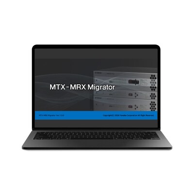 Phần mềm biên tập Yamaha MTX-MRX Migrator