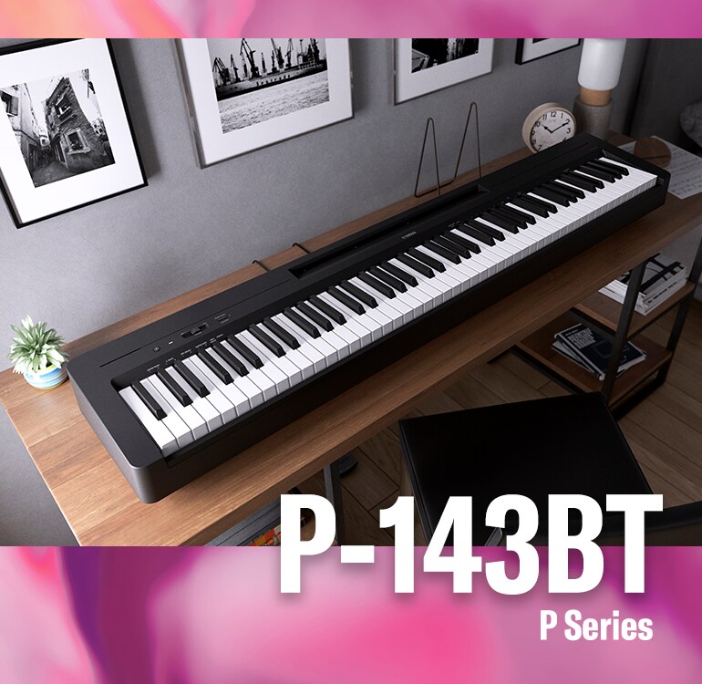 The P-143BTB on a desk