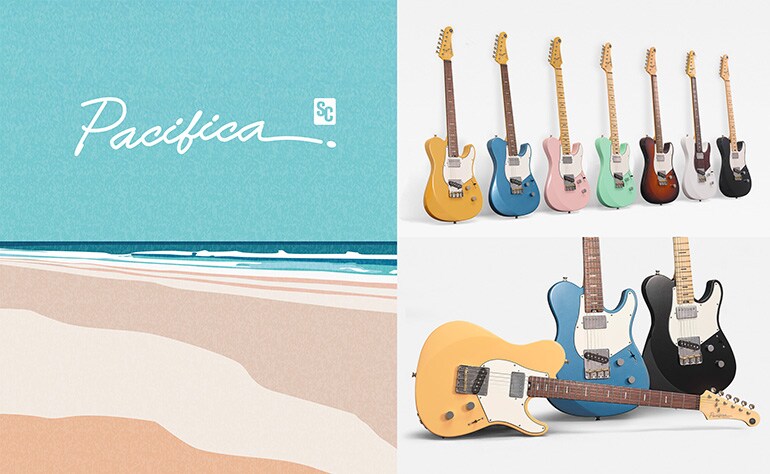 Hình minh họa concept màu sắc của Pacifica SC Professional