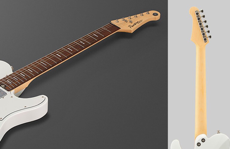 Cận cảnh hình dáng cần đàn Pacifica SC Standard Plus