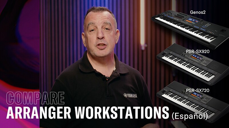 So sánh các dòng Arranger Workstation – Tiếng Tây Ban Nha