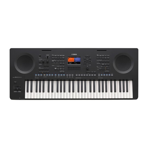 Đàn Arranger Workstation Yamaha PSR-SX620 nhìn từ trên