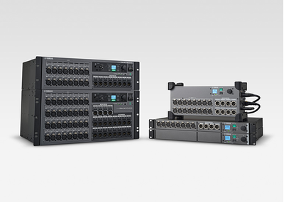 Bàn trộn DM5 với các I/O rack RUio
