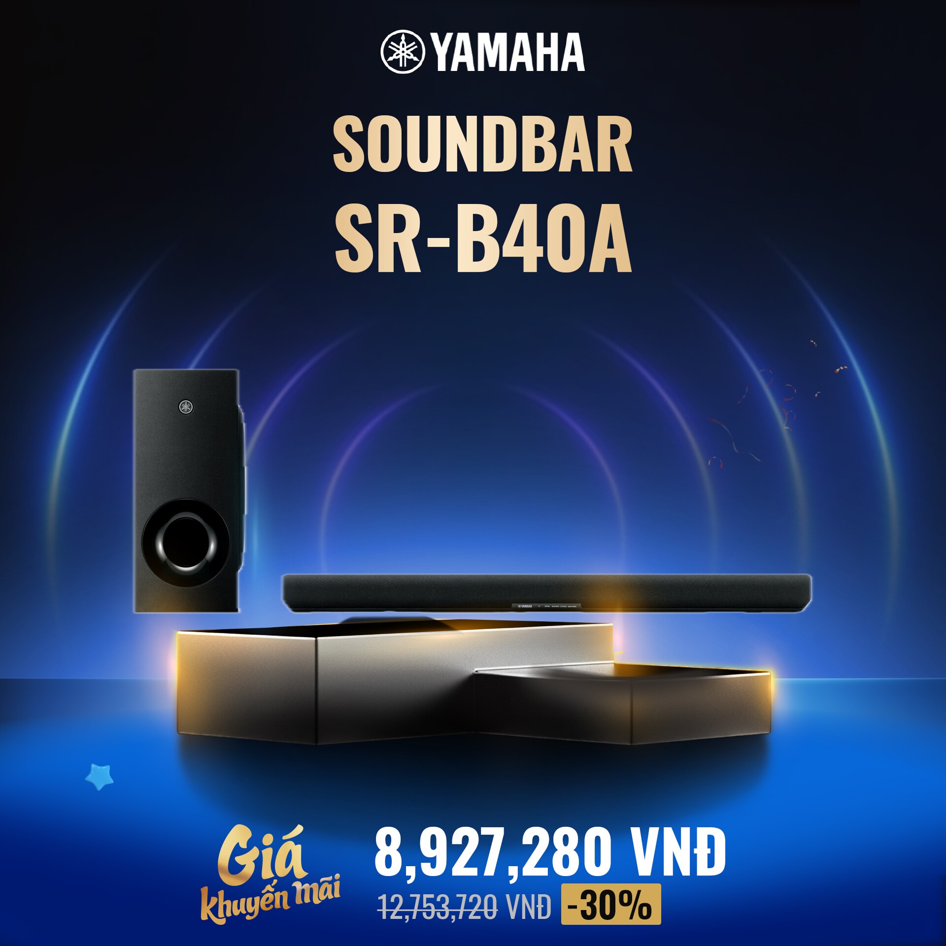 Soundbar Yamaha SR-B40A