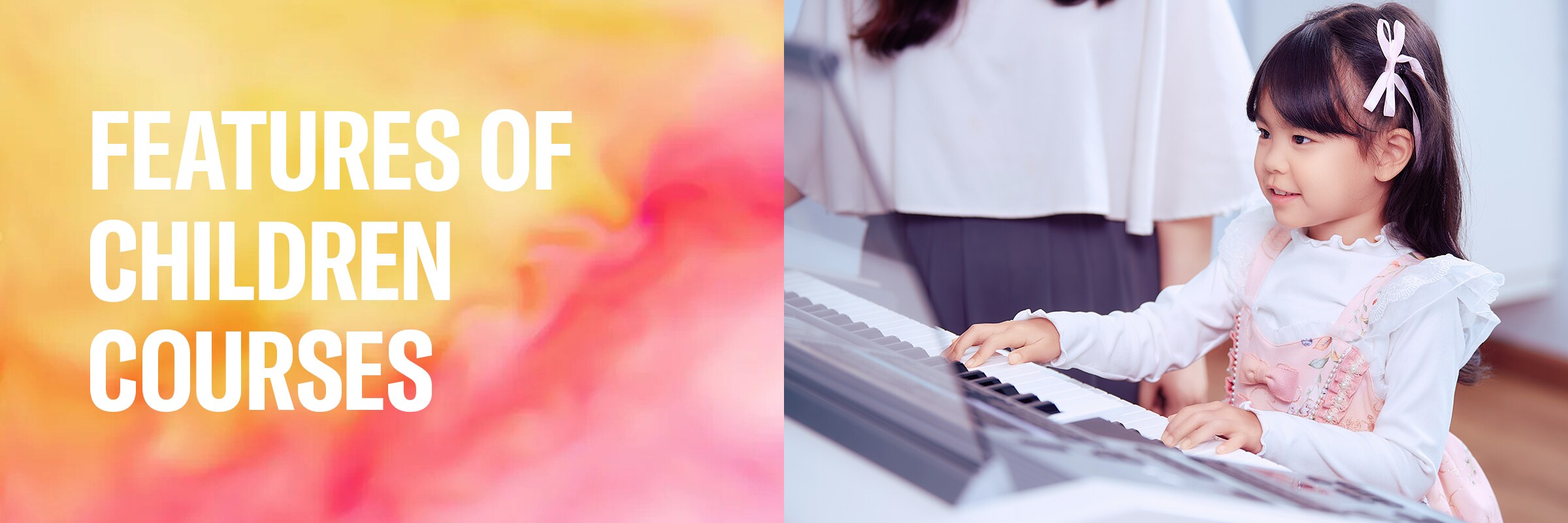 Hình ảnh đặc điểm của các khóa học dành cho trẻ em