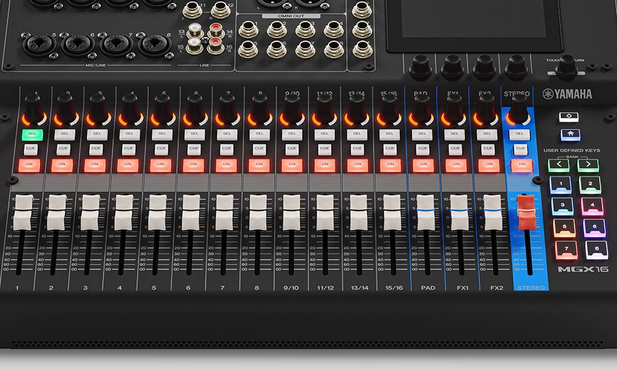 Yamaha MGX16: Sức mạnh – Năng lực – Tính linh hoạt