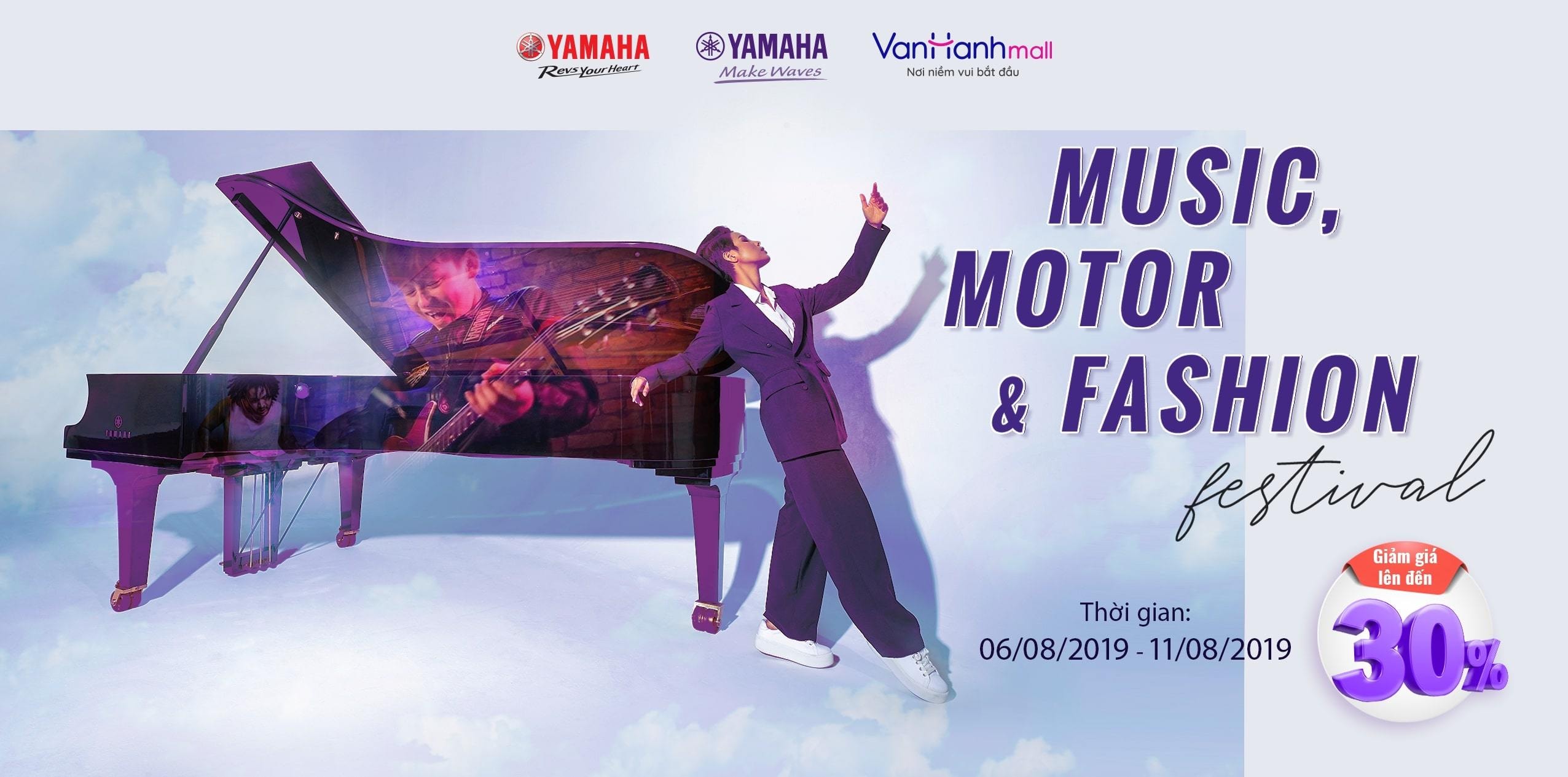 Lễ hội “Music, Motor & Fashion” khép lại thành công rực rỡ | Yamaha