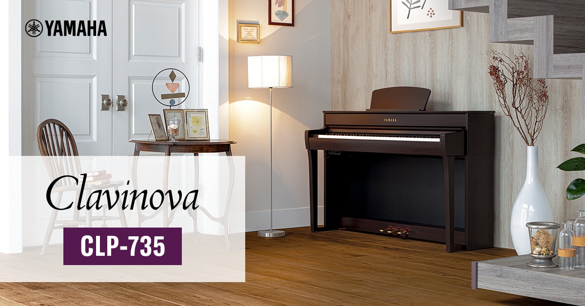 CLP-735 - Chức năng - Clavinova - Đàn Piano - Nhạc cụ - Sản ...