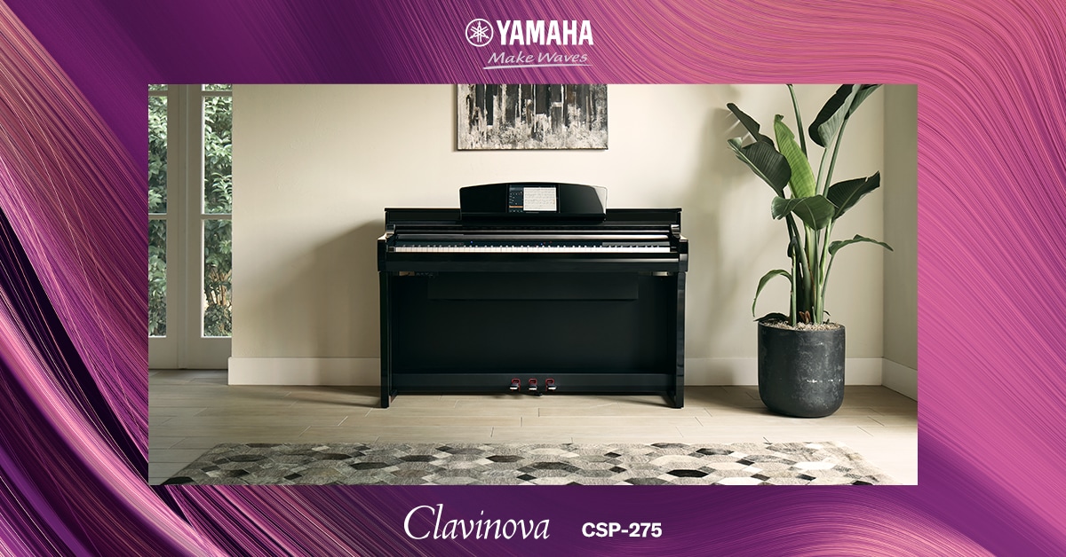 CSP-275 - Smart Pianist - Clavinova - Đàn Piano - Nhạc cụ - Sản ...