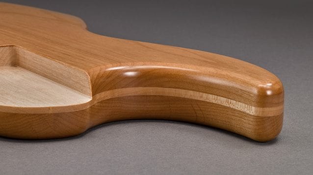 Alder/Maple/Alder Body Construction