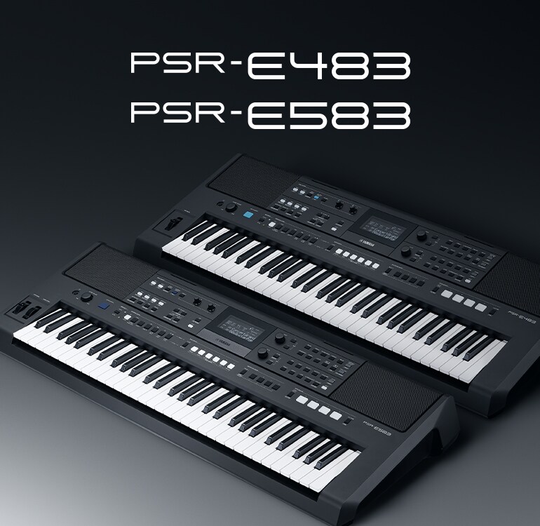 Yamaha Keyboard PSR-E483 và PSR-E583