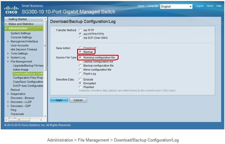 Cấu hình nhiều switch (Sao chép cài đặt)