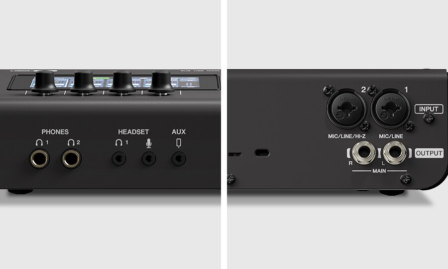 Yamaha URX22: Kết nối và cộng tác