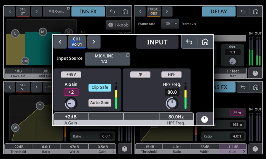 Yamaha URX44: Công cụ hỗ trợ đạt chất lượng âm thanh chuyên nghiệp