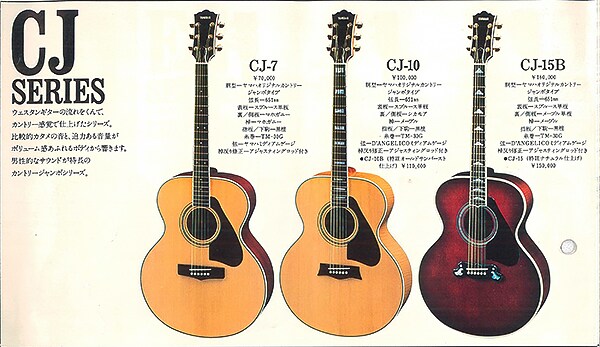 Dòng Guitar Acoustic CJ Series