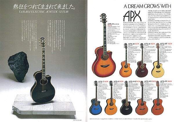Dòng Guitar Acoustic Electric APX Series