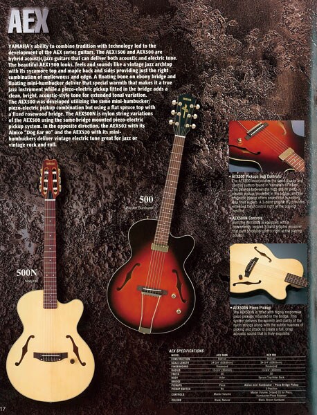 Guitar điện AEX-500