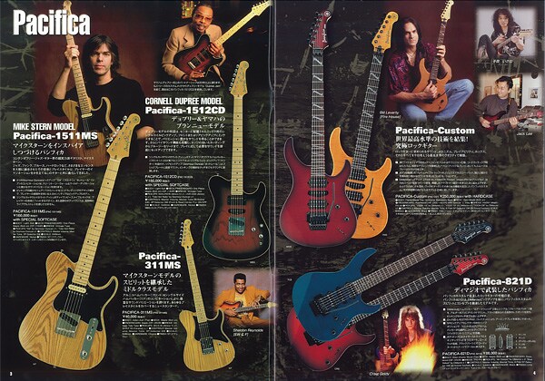 Pacifica 1511MS – Model chữ ký của Mike Stern