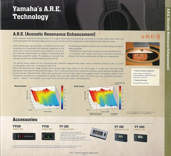 Công nghệ xử lý gỗ độc quyền Yamaha – A.R.E. (Acoustic Resonance Enhancement)